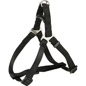 Geschirr PREMIUM – schwarz M: Brustumfang: 50–65 cm/20 mm